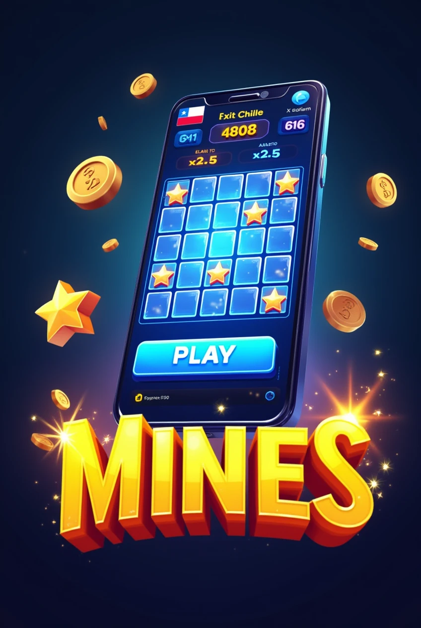 Juego Mines exclusivo en 1win Chile